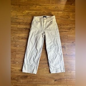 Cream colored Free Assembly jeans size 0